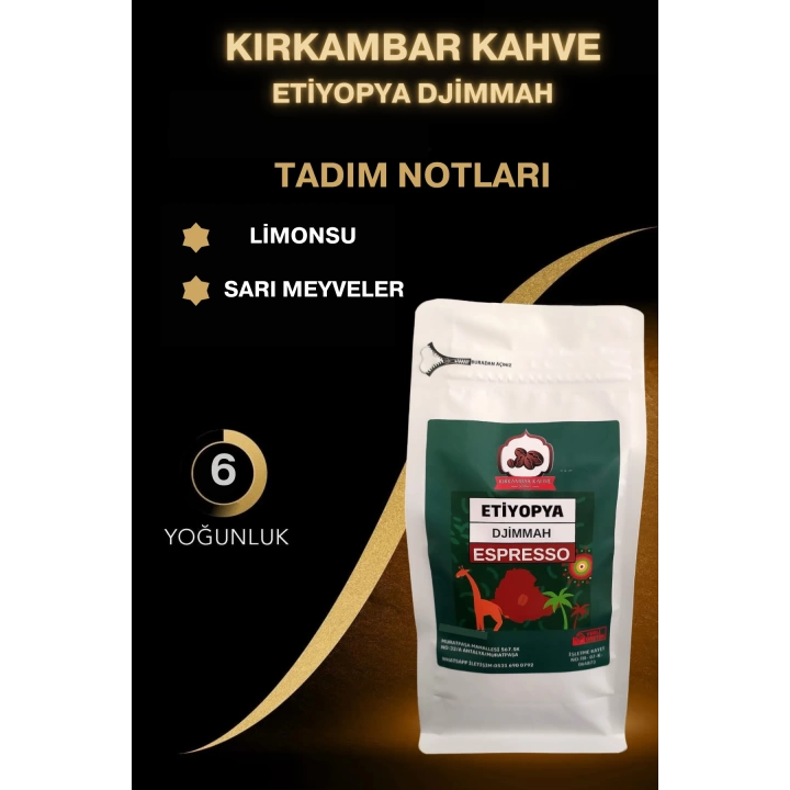 Etiyopya Espresso (Çekirdek Kahve) 250g