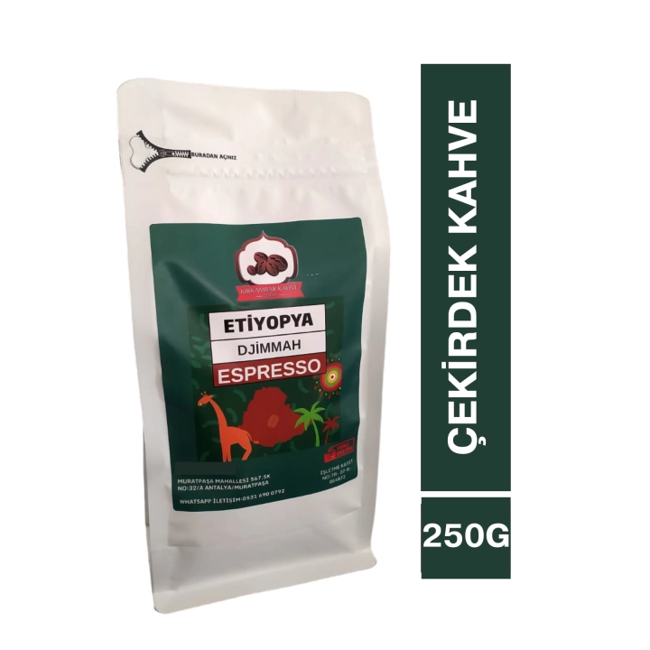 Etiyopya Espresso (Çekirdek Kahve) 250g