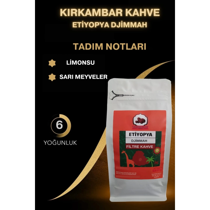 Etiyopya Filtre Kahve (Öğütülmüş Filtre Kahve)250g