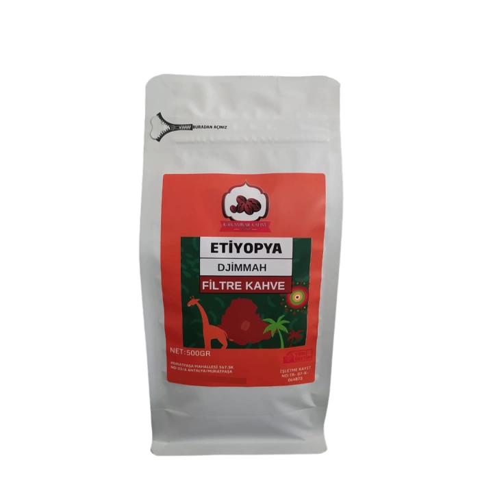 Etiyopya Filtre Kahve(Öğütülmüş Filtre Kahve) 500g