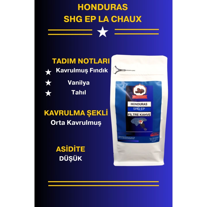 Honduras Filtre Kahve (Öğütülmüş Filtre Kahve) 250g