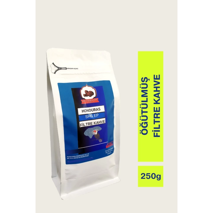 Honduras Filtre Kahve (Öğütülmüş Filtre Kahve) 250g