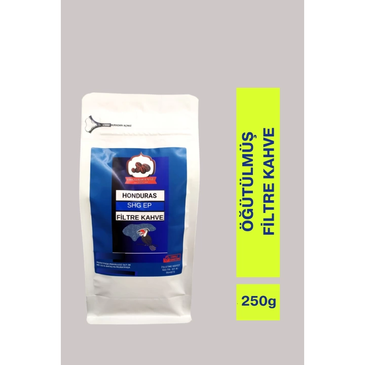 Honduras Filtre Kahve (Öğütülmüş Filtre Kahve) 250g