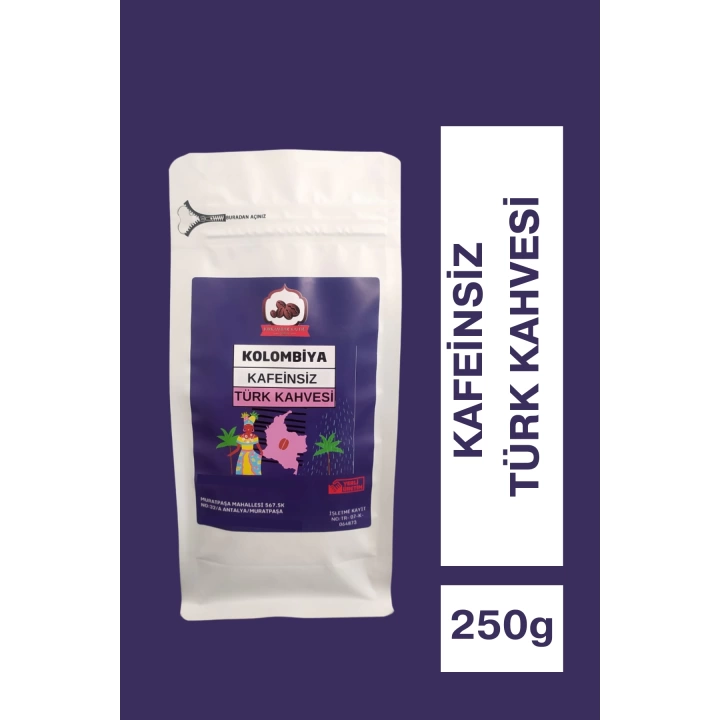 Kafeinsiz Türk Kahvesi 250g