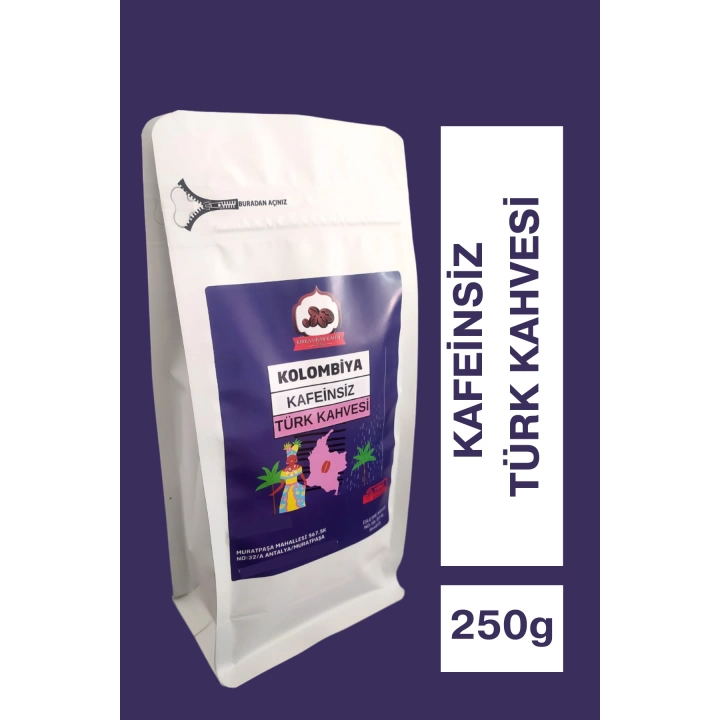 Kafeinsiz Türk Kahvesi 250g