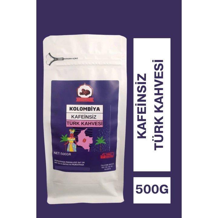 Kafeinsiz Türk Kahvesi 500g