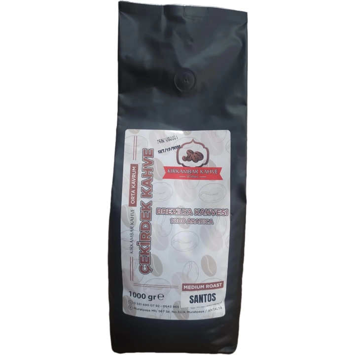 Kırkambar Brezilya Santos Hafif İçim Espresso 1kg