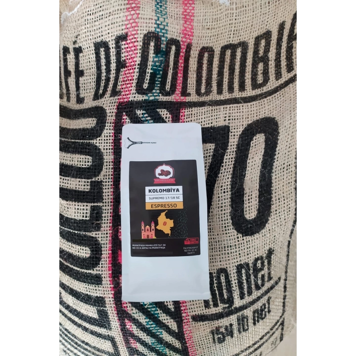 Kolombiya Espresso (Çekirdek Kahve) 250g