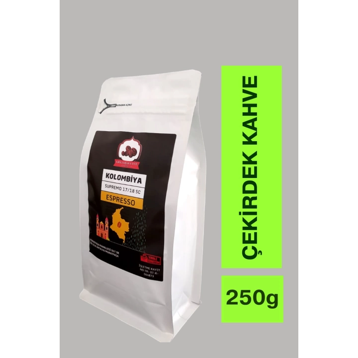 Kolombiya Espresso (Çekirdek Kahve) 250g