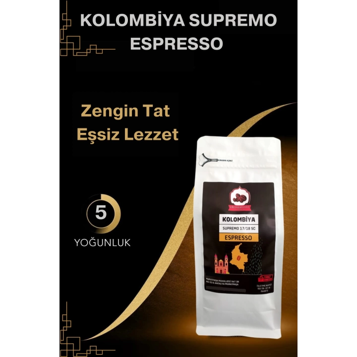 Kolombiya Espresso (Çekirdek Kahve) 250g