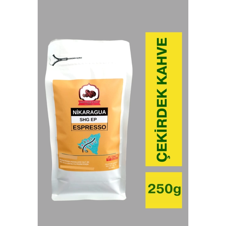 Nikaragua Espresso (Çekirdek Kahve) 250g