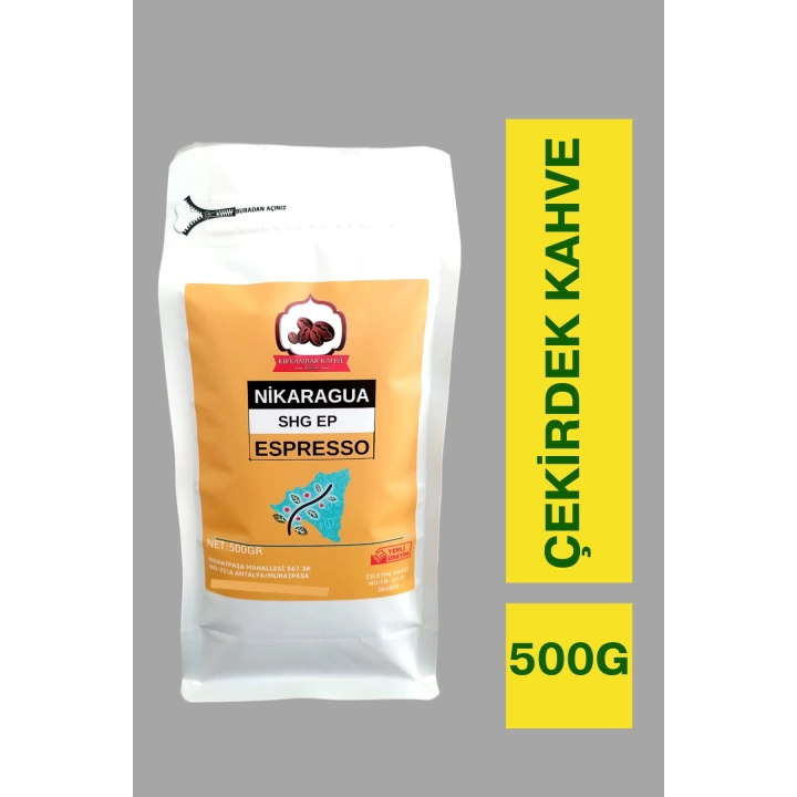 Nikaragua Espresso (Çekirdek Kahve) 500g