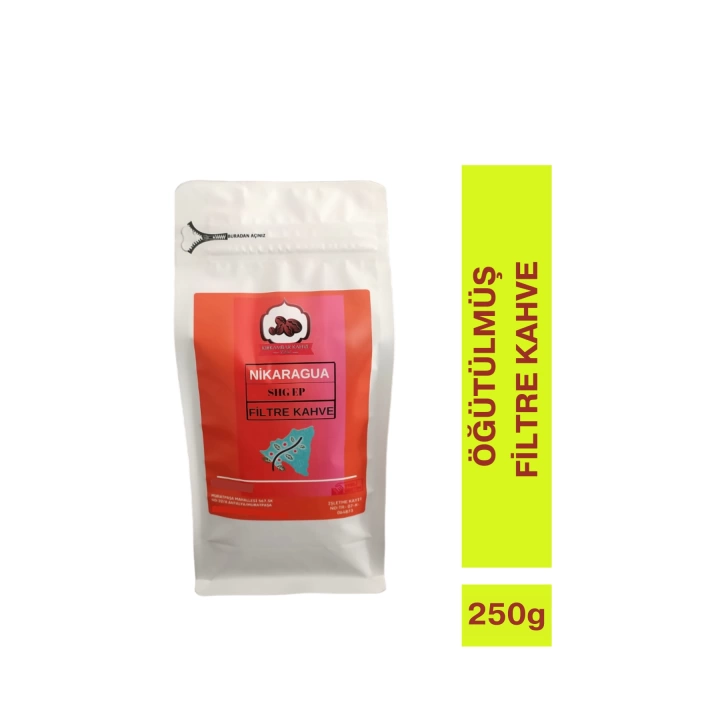 Nikaragua Filtre Kahve (Öğütülmiş Filtre Kahve) 250g