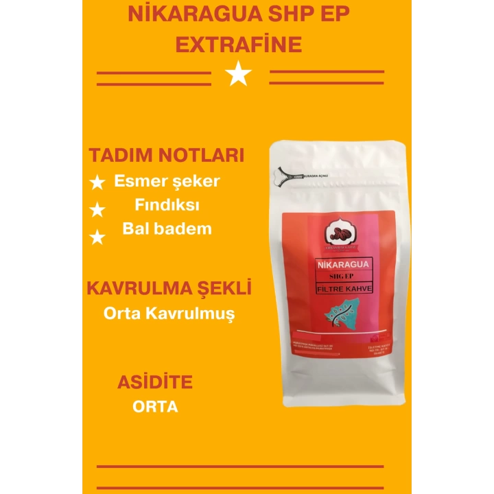 Nikaragua Filtre Kahve (Öğütülmiş Filtre Kahve) 250g