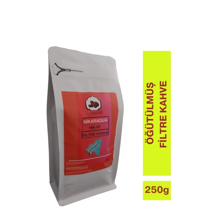 Nikaragua Filtre Kahve (Öğütülmiş Filtre Kahve) 250g