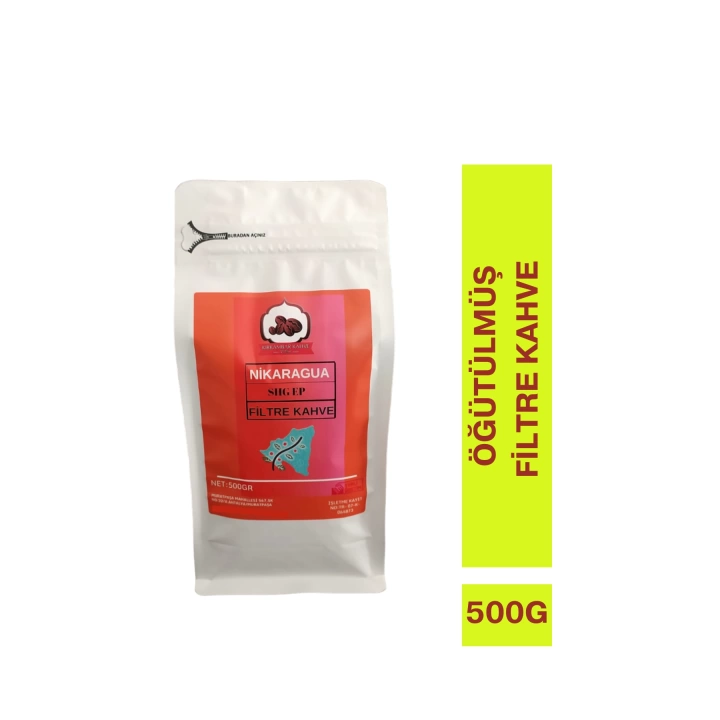 Nikaragua Filtre Kahve (Öğütülmüş Filtre Kahve) 500g