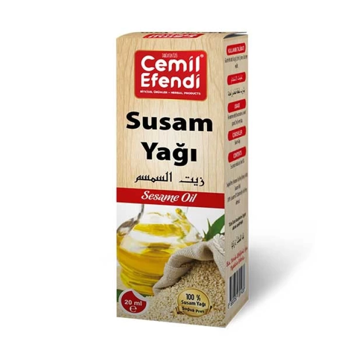 Susam Yağı 20 ml (Soğuk Pres)