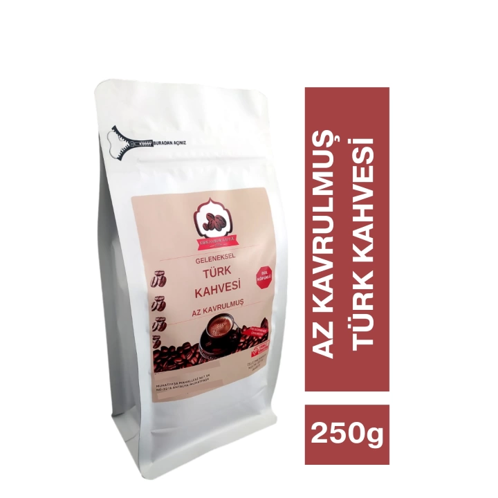 Türk Kahvesi (Az Kavrulmuş) 250g