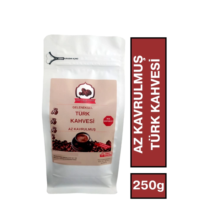 Türk Kahvesi (Az Kavrulmuş) 250g