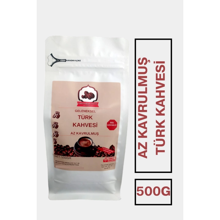 Türk Kahvesi (Az Kavrulmuş) 500g