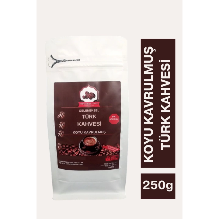 Türk Kahvesi (Koyu Kavrulmuş) 250g