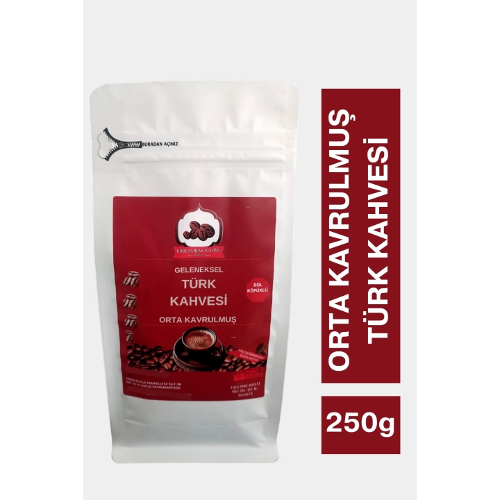 Türk Kahvesi (Orta Kavrulmuş) 250g