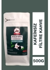 Kafeinsiz Filtre Kahve (Öğütülmüş Filtre Kahve) 500g