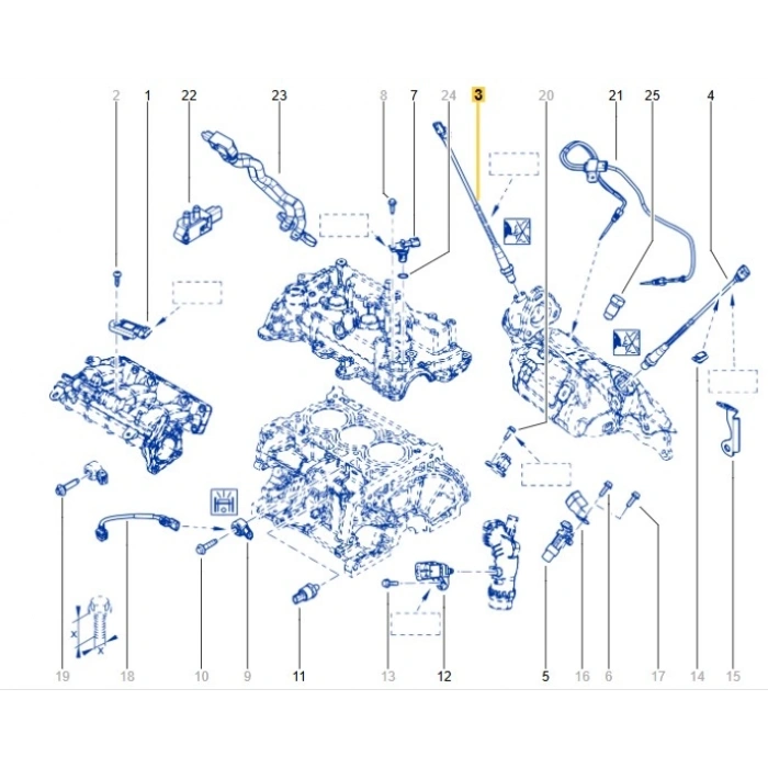 Oksijen Sondası (Sensörü) Renault Taliant Clio 5 Dacia Sandero 3 1.0 Tce H4D 226937054R ORJİNAL
