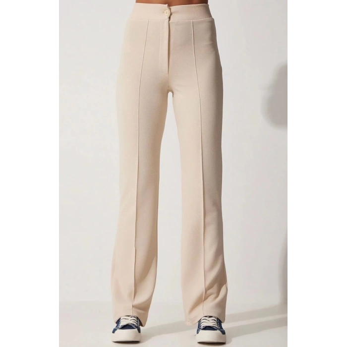 İthal krep kumaş palazzo pantolon