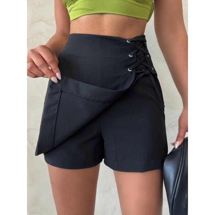 Kuş gözü şort etek s25819