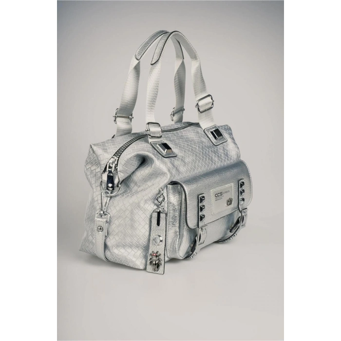 Wawin Gri Cilt Omuz Çantası