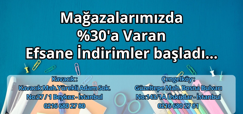 Efsane indirimler başladı