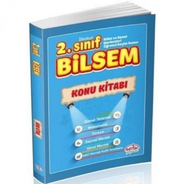 EDİTÖR 2. SINIF BİLSEM KONU KİTABI