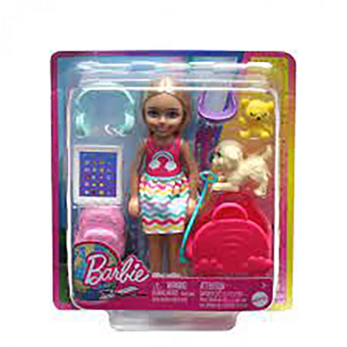BARBIE HJY17 CHELSEA SEYAHATTE BEBEK VE AKSESUARLARI