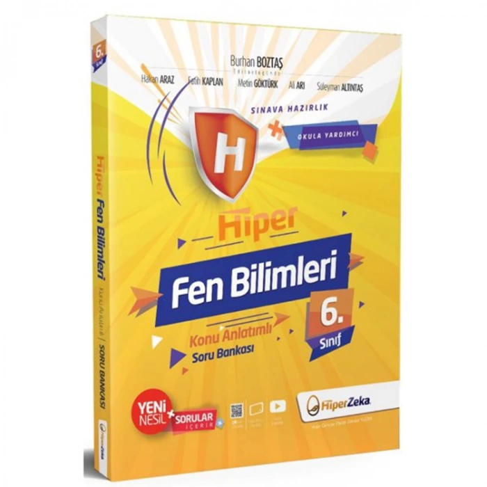 HİPER ZEKA 6. SINIF HİPER FEN BİLİMLERİ KONU ANLATIMLI SORU BANKASI