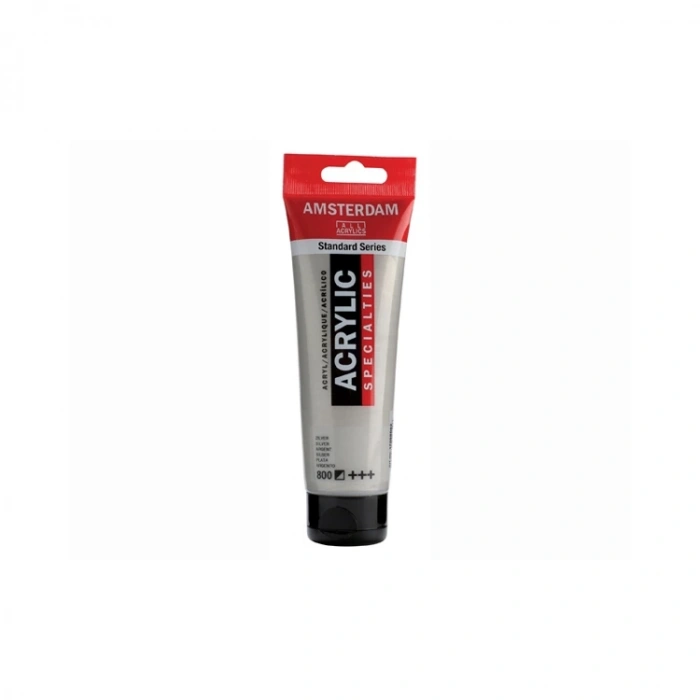 AMSTERDAM  RT17098002 AKRİLİK BOYA 120 ML SILVER