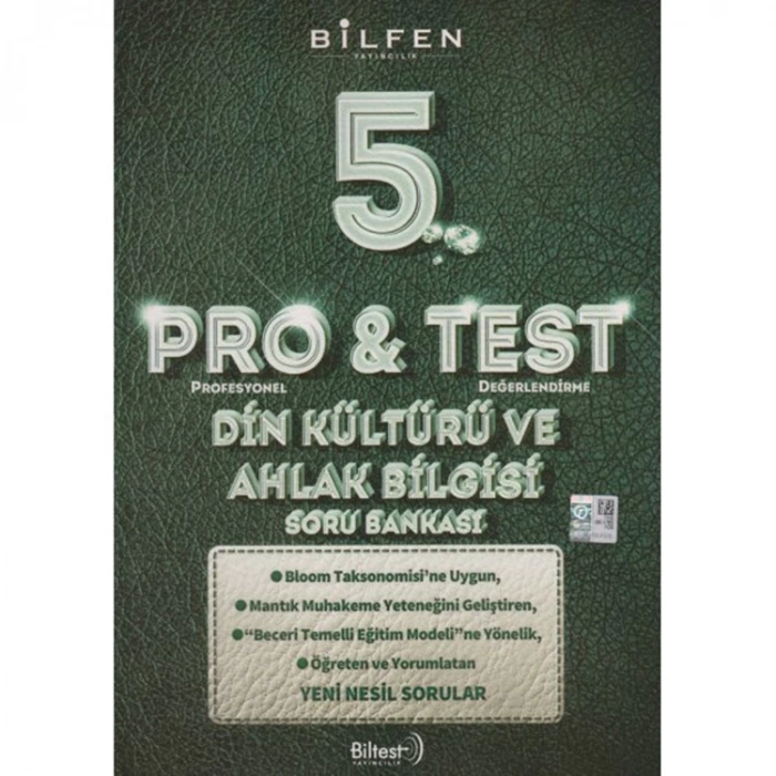 BİLFEN 5.SINIF PRO&TEST DİN KÜLTÜRÜ VE AHLAK BİLGİSİ SORU BANKASI
