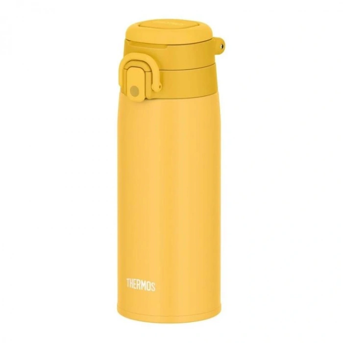 THERMOS JOS-550Y (023584-AK) CARRY LOOP ÇELİK TERMOS/MUG PİPETSİZ 550ML - YELLOW