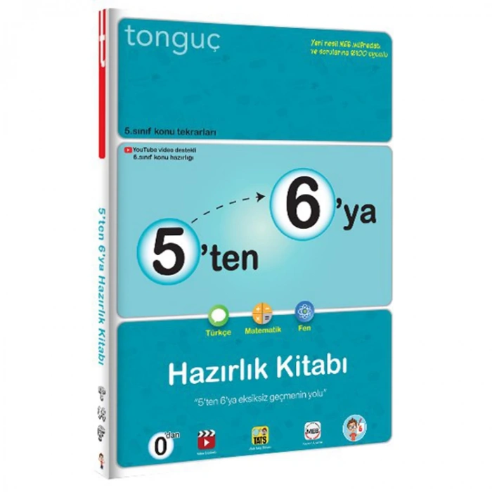 TONGUÇ 5 TEN 6 YA  HAZIRLIK KİTABI