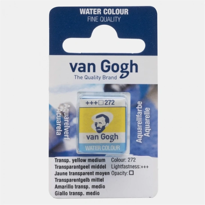 VAN GOGH 20862721 TABLET SULU BOYA YEDEĞİ -  TRANSPARENT YELLOW MEDIUM 272