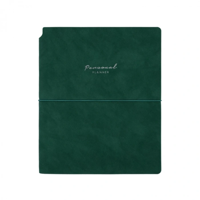 VICTORIAS JOURNALS 1830 KUKA SOFT KAPAK NOTEBOOK 19x25cm 80gr.96YP. ÇİZGİLİ DEFTER YEŞİL