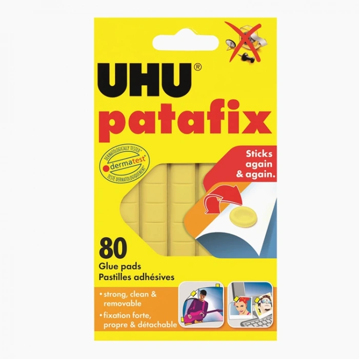 UHU TAC PATAFİX SARI 80Lİ