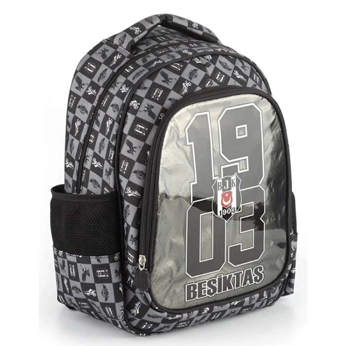 BEŞİKTAŞ 1903  23359 OKUL SIRT ÇANTASI  GÜMÜŞ-SİYAH