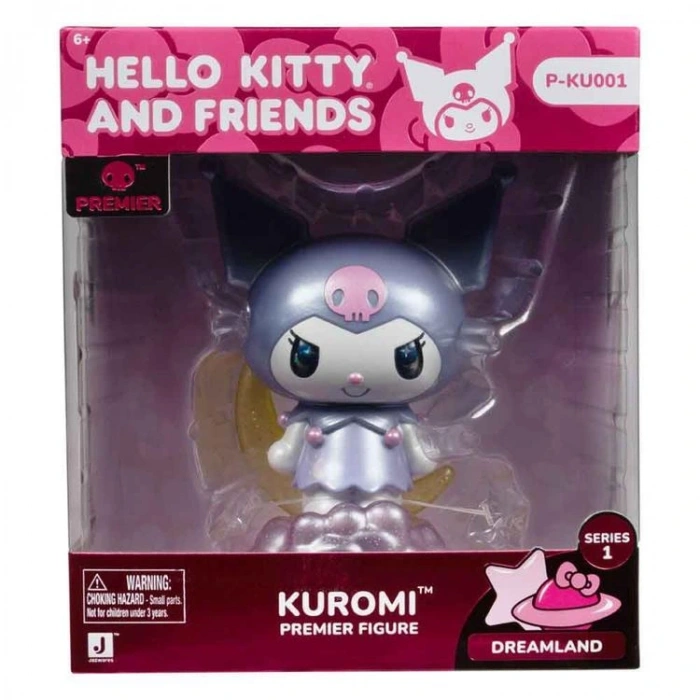 HELLO KITTY AND FRIENDS HKT08300 P-KU001 S1 KUROMİ FİGÜR 10CM 6+