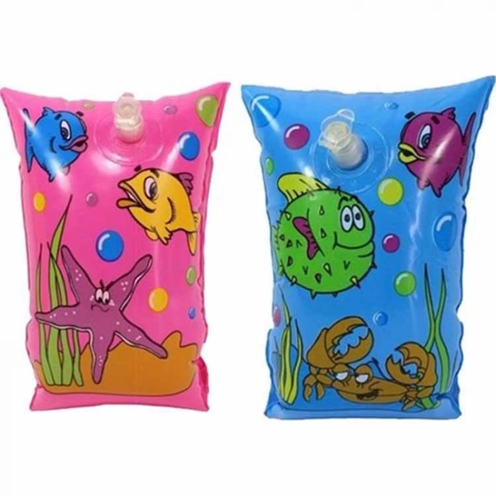 BERMUDA 47028-Y BALIK DESENLİ ŞİŞME DENİZ KOLLUĞU 25X15cm