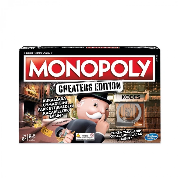 HASBRO INT-E1871 MONOPOLY CHEATERS EDITION 6