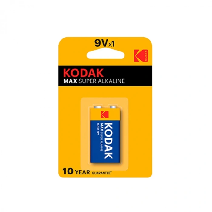 KODAK PİL MAX ALKALİN 9 VOLT