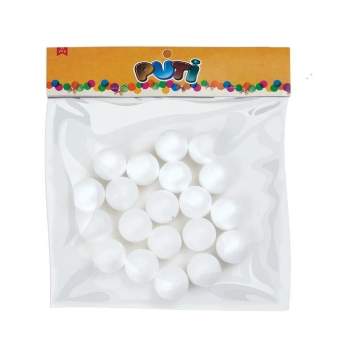 PUTİ 4766 KÖPÜK TOP 3 CM 20Lİ