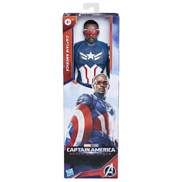 HASBRO F9276 MARVEL CAPTAN AMERICA BRAVE NEW WORLD TİTAN HERO FİGÜR +4