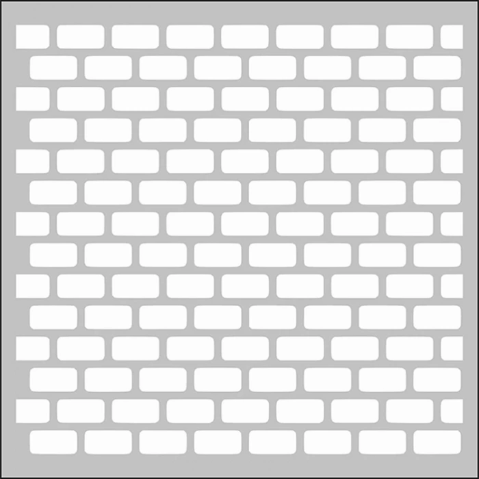 ARTDECO STENCİL 30X30CM  TUĞLA DESENİ 130